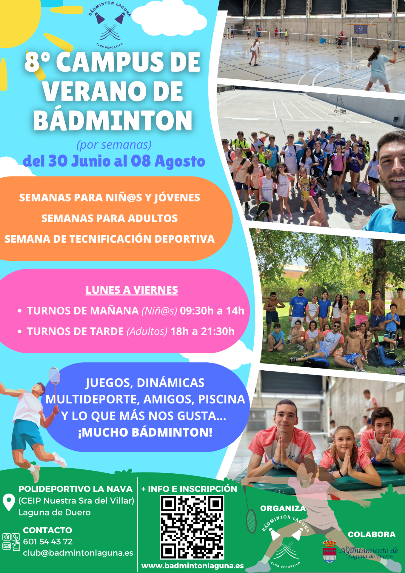 8 campus de verano cdbl