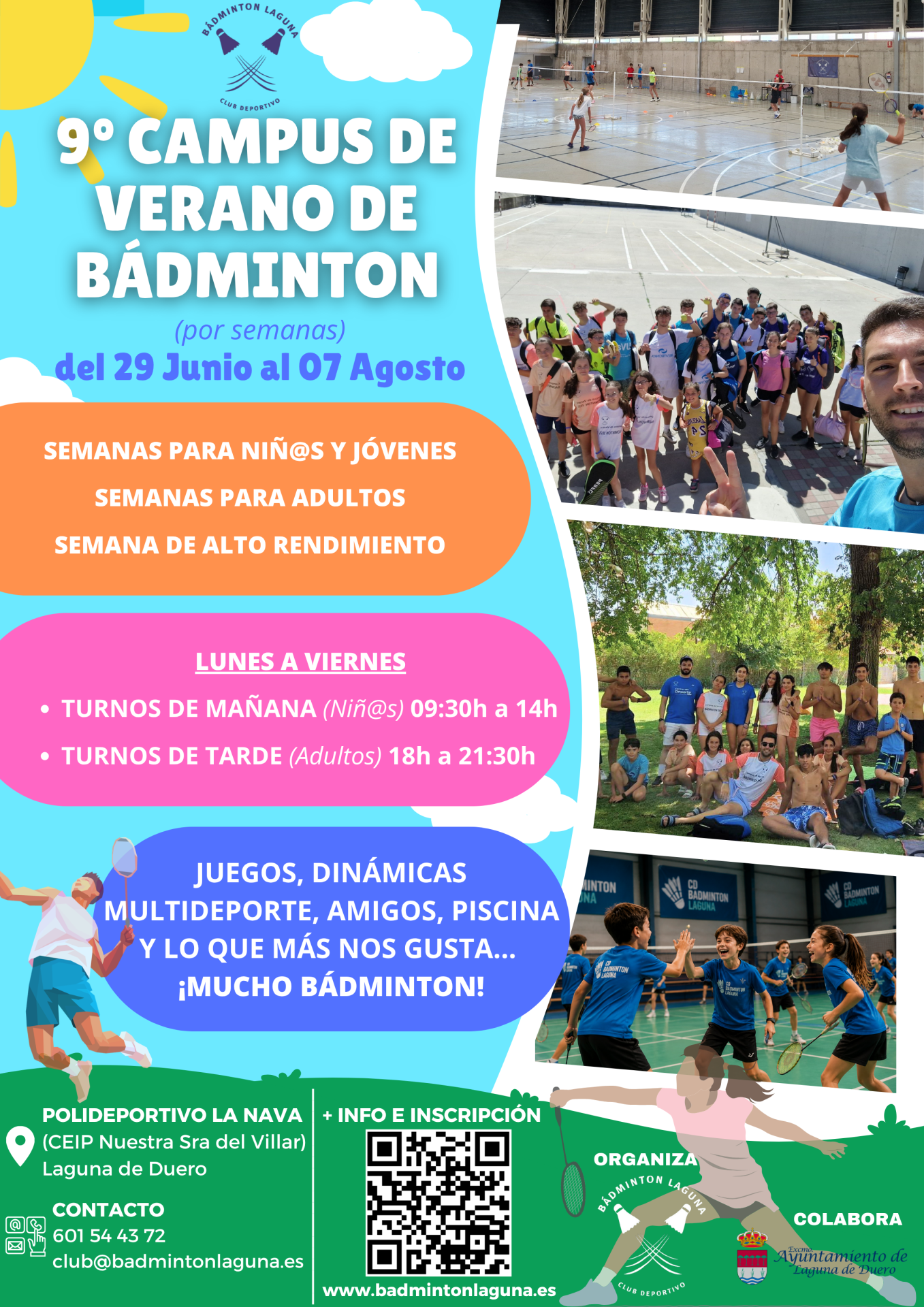 9 campus de verano cdbl