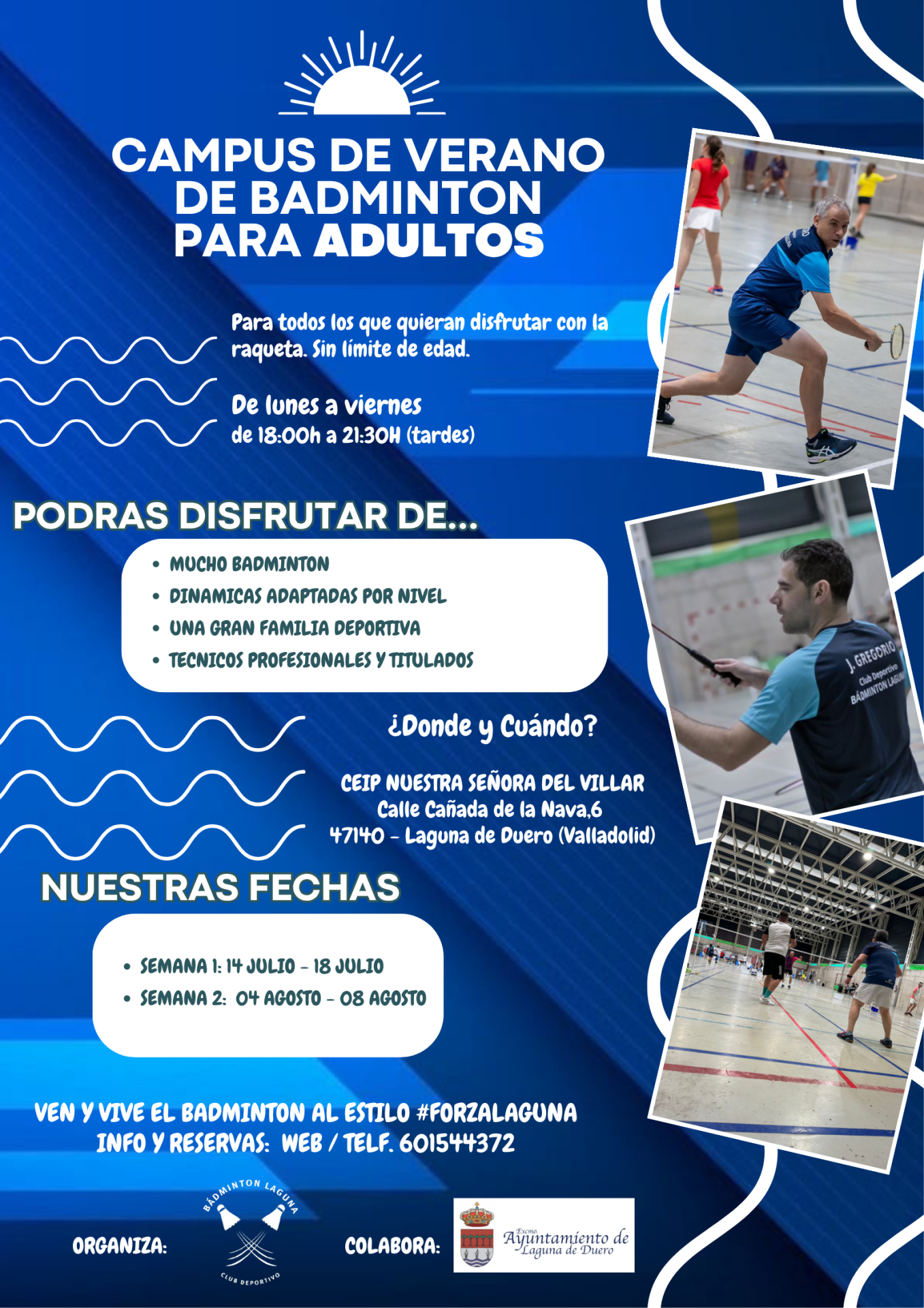 Campus de verano 2025 adultos