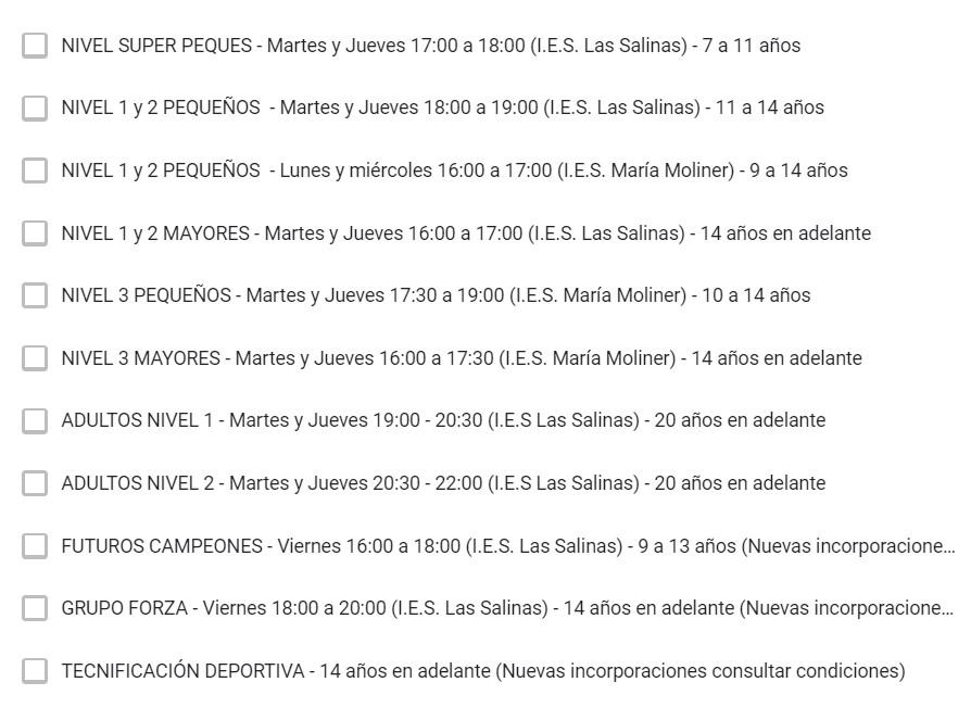 Estimacion horarios c d badminton laguna 23 24