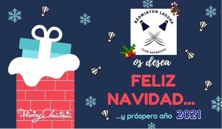 Feliz navidad c d badminton laguna 20 21