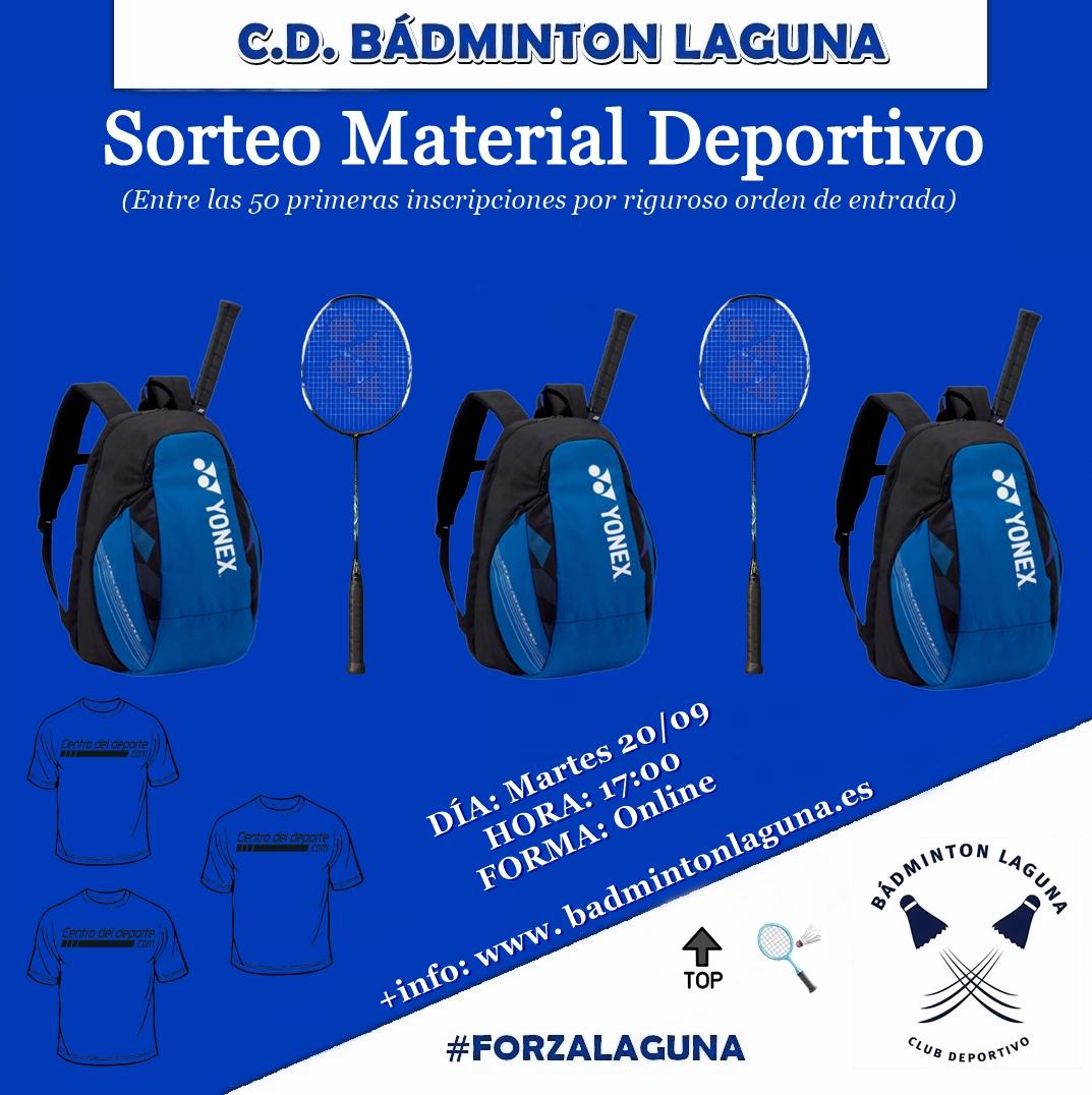 Sorteo material deportivo